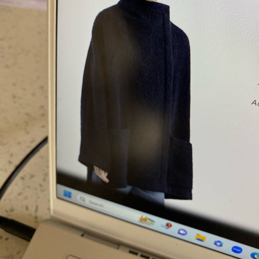 Acne Studios Alden Short Paw15 Wool Coat